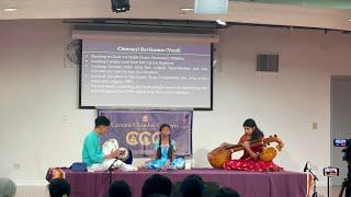 Saveri Varnam at CCC (Carnatic Chamber Concerts), Bay Area, Feb 04, 2024