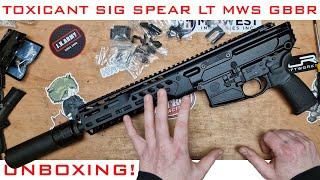 Toxicant MWS Sig Spear LT GBBR - Unboxing [4K]