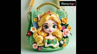 Most Amazing Crochet  Disney Character bags#crocheting#amazing#disneychannel#handmade#crochet#begs