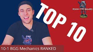 Top 10 Mechanics in Board Games