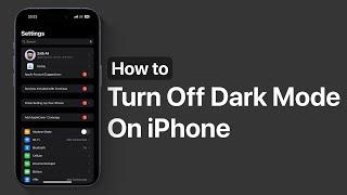 How To Turn Off Dark Mode On iPhone 16