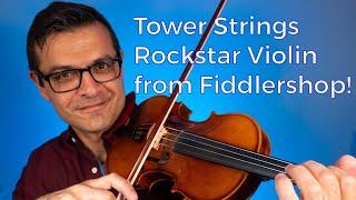 Beginner Violin Review: The Rockstar by Tower Strings available at Fiddlershop!