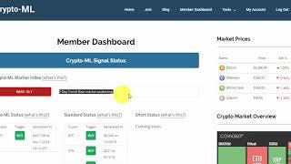 Crypto-ML Market Index Indicator