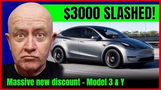 Tesla just slashed $3000 off the Model 3 & Model Y | Auto Expert John Cadogan