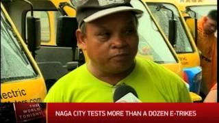 Naga City tests e-trikes