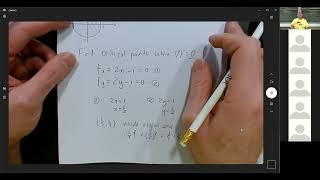 REVISION SEMINAR: MCC: Optimisation (Sem 1 2023)