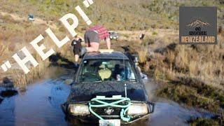 No Name Track Denniston - Deep water crossings and boggy mud holes