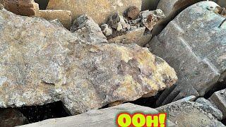 How STONE CRUSHER Works?  Sand Crushing ASMR - How to CRUSH ROCKS? Heavy Machinery ASMR.