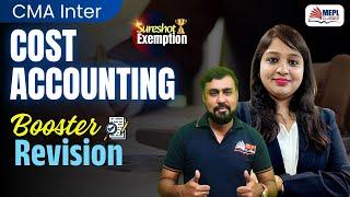 CMA Inter - Cost Accounting | Booster Revision | MEPL Classes