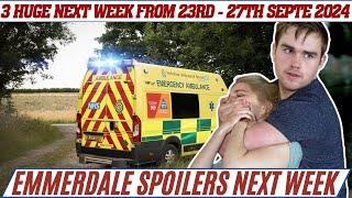 4 Huge Emmerdale Spoilers Next Week (Sep 23-27): Tom's Confrontation with Belle & Ambulance Chaos!