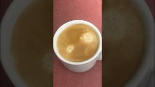 Chill music and espresso