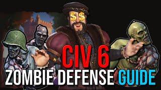 EVERYTHING You Need to Know About Civ 6 Zombie Defense Mode | Civ VI Tips for Beginners