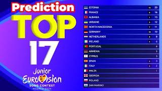 Junior Eurovision 2024 | Voting Simulation Prediction