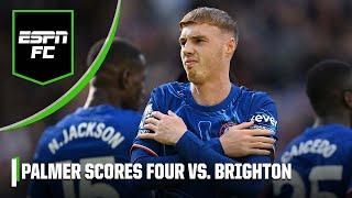 ‘BEST PLAYER IN THE PREMIER LEAGUE!’ Cole Palmer scores four as Chelsea beat Brighton | ESPN FC