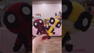 Deadpool & Wolverine and their friends #crochet #crochetpattern