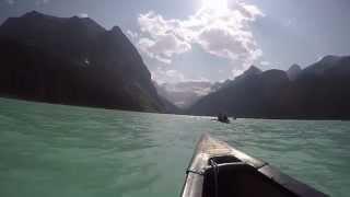 Canoeing on Lake Louise (GoPro 2015)