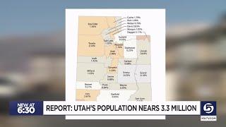 Utah’s Population Nears 3.3 Million; Births Lowest Since 1999