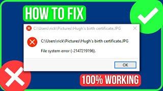 [FIXED] Microsoft Photos Files System Error (-2147219196) | Fix Microsoft Photos Not Opening