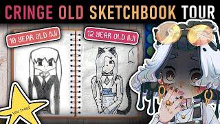  Looking at my Middle School Sketchbooks (10-15 year old drawings!) 