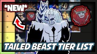 **UPDATE** THE ULTIMATE TAILED BEAST TIER LIST 2022 | GEN1, GEN2, GEN3, TYN, RABBIT, MECHA