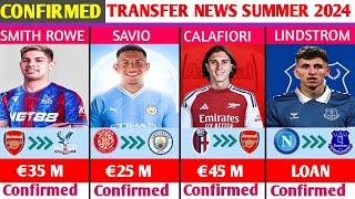 ALL CONFIRMED AND RUMOURS SUMMER TRANSFER NEWS,DONE DEALS,SMITH ROWE TO C.PALACE,SAVIO TO MAN CITY