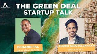 Digital Financial solution for farmers | CEO of Ricult Aukrit presents the solution to Djoann Fal GP