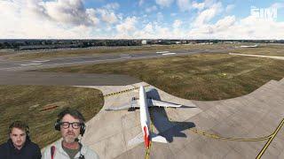 SIM CHALLENGE - CHECK RIDE WITH LIVE VATSIM ATC