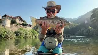 Euro-nymphing for big soft mouth trout | Neretva Konjic| August 2024