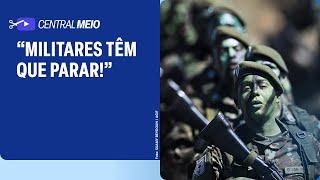 Pedro Doria: "militares têm que parar!"