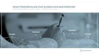 Webinar Ausbau des Radverkehrs