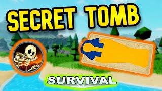 How to Find Hidden Tomb Badge - The Survival Game [BETA] Secrets - Roblox
