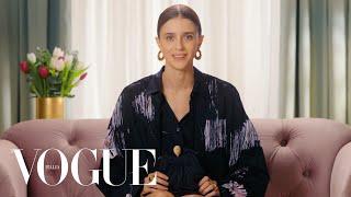 Benedetta Porcaroli rivela cosa custodisce nella sua borsa | Vogue Italia