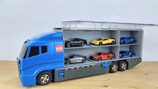 12 Types Cars Tomica  Tomica miniature cars opened and stored in convoy!