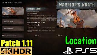 Melee Pit Warrior's Wrath Location Horizon Forbidden West Melee Pit Warriors Wrath PS5 Gameplay 4K