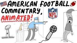 American Football Commentary, Animated! NFL Super Bowl Special 2019!