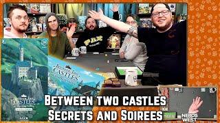 Between Two Castles Secrets and Soirees | Board Game Playthrough