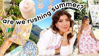 ROMANTICIZE YOUR SUMMER ️ Summer Haul  + TIPS & TRICKS for making the most out of your summer 