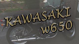 Классика KAWASAKI w650