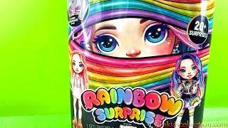 Unboxing Poopsie Rainbow Surprise Fashion Dolls Pixie Rose! Rainbow Poopsie DIY Slime Fashion Doll