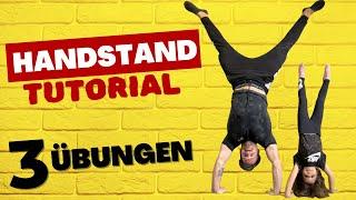 Handstand Zuhause lernen: 3 Übungen für Anfänger 