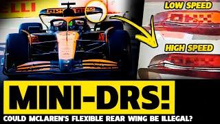 MINI-DRS? IS MCLAREN USING AN ILLEGAL REAR WING? FORMULA 1 | HOME RACE