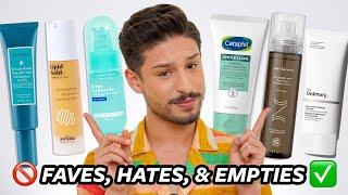 Skincare HATES, FAVES, & EMPTIES