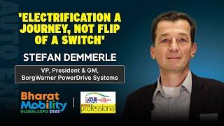 Auto Expo 2025 - Dialogues | Stefan Demmerle, VP, President, and GM, BorgWarner PowerDrive Systems