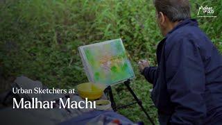 Urban Sketchers at Malhar Machi Luxury Mountain Resort | Art Event | Getaway near Pune