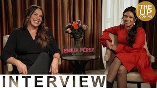 Karla Sofía Gascón & Adriana Paz interview on Emilia Pérez