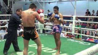 Don Madge returns to Tiger Muay Thai with a 3rd round TKO @ Bangla Boxing Stadium