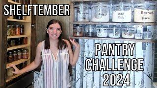 2024 PANTRY CHALLENGE PLAN AND PANTRY TOUR #shelftember