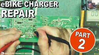 PART 2 : eBIKE / eScooter 42V Battery Charger Repair - Reverse Engineer It To Fix It