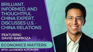 David Barboza, a Brilliant, Informed, and Thoughtful China Expert, Discusses U.S.-China Relations.