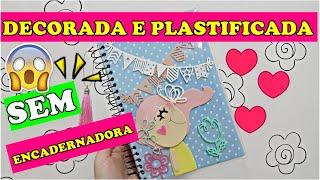 DECORE E PLASTIFIQUE CADERNO DE E.V.A SEM ENCADERNADORA